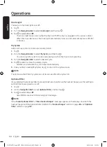 Preview for 34 page of Samsung DV10T9720 Series Manual