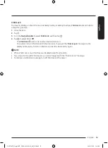 Preview for 35 page of Samsung DV10T9720 Series Manual