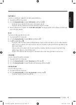 Preview for 37 page of Samsung DV10T9720 Series Manual