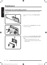 Preview for 44 page of Samsung DV10T9720 Series Manual