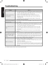 Preview for 52 page of Samsung DV10T9720 Series Manual