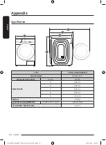 Preview for 56 page of Samsung DV10T9720 Series Manual