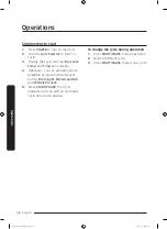 Предварительный просмотр 36 страницы Samsung DV15K6500GV User Manual