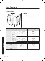 Предварительный просмотр 48 страницы Samsung DV15K6500GV User Manual