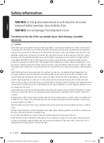 Preview for 8 page of Samsung DV16T8520 Series User Manual