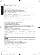 Preview for 10 page of Samsung DV16T8520 Series User Manual