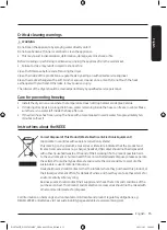 Preview for 13 page of Samsung DV16T8520 Series User Manual