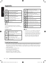 Preview for 48 page of Samsung DV16T8520 Series User Manual