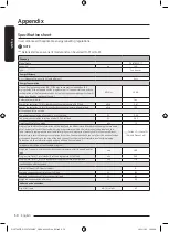 Preview for 50 page of Samsung DV16T8520 Series User Manual