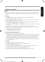 Предварительный просмотр 15 страницы Samsung DV16T8740 Series User Manual