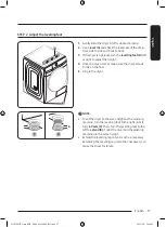 Предварительный просмотр 17 страницы Samsung DV16T8740 Series User Manual