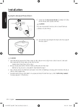 Предварительный просмотр 20 страницы Samsung DV16T8740 Series User Manual