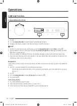 Предварительный просмотр 32 страницы Samsung DV16T8740 Series User Manual