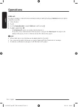 Предварительный просмотр 34 страницы Samsung DV16T8740 Series User Manual