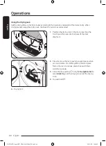 Предварительный просмотр 40 страницы Samsung DV16T8740 Series User Manual