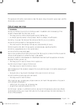 Preview for 11 page of Samsung DV1xR85 Series User Manual