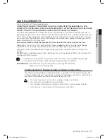 Предварительный просмотр 11 страницы Samsung DV203 SERIES User Manual