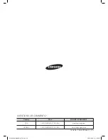 Предварительный просмотр 32 страницы Samsung DV203 SERIES User Manual