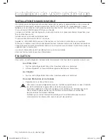 Предварительный просмотр 42 страницы Samsung DV203 SERIES User Manual