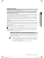 Предварительный просмотр 43 страницы Samsung DV203 SERIES User Manual