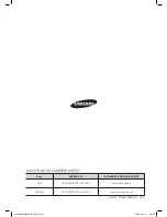 Предварительный просмотр 64 страницы Samsung DV203 SERIES User Manual