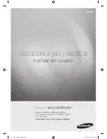 Предварительный просмотр 1 страницы Samsung DV203AGW Manual Del Usuario