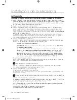 Предварительный просмотр 14 страницы Samsung DV203AGW Manual Del Usuario