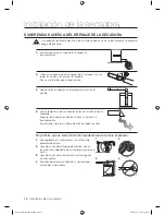 Предварительный просмотр 16 страницы Samsung DV203AGW Manual Del Usuario