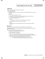 Preview for 17 page of Samsung DV206LEW Owner'S Manual