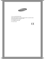 Preview for 30 page of Samsung DV206LEW Owner'S Manual