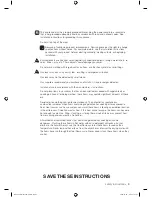 Preview for 5 page of Samsung DV209AE series User Manual