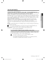 Предварительный просмотр 11 страницы Samsung DV209AE series User Manual