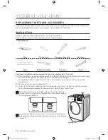 Предварительный просмотр 14 страницы Samsung DV209AE series User Manual