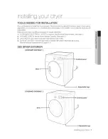 Preview for 7 page of Samsung DV209AEW/XAA User Manual