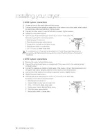 Preview for 16 page of Samsung DV209AEW/XAA User Manual