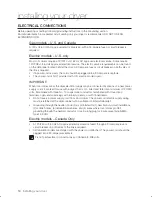 Предварительный просмотр 14 страницы Samsung DV210A Series User Manual