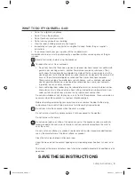 Preview for 5 page of Samsung DV210AE series User Manual