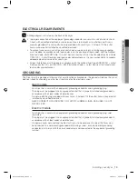 Preview for 13 page of Samsung DV210AE series User Manual