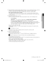 Предварительный просмотр 15 страницы Samsung DV218AE series User Manual