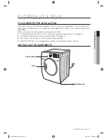 Preview for 7 page of Samsung DV218AEW User Manual