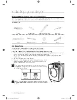 Preview for 14 page of Samsung DV218AEW User Manual