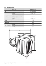 Предварительный просмотр 8 страницы Samsung DV220AEW Service Manual