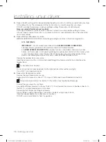 Предварительный просмотр 16 страницы Samsung DV229AE Series User Manual