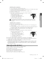 Предварительный просмотр 17 страницы Samsung DV229AE Series User Manual