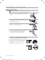 Предварительный просмотр 18 страницы Samsung DV229AE Series User Manual