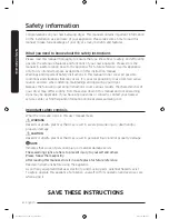 Предварительный просмотр 4 страницы Samsung DV22K6800 series User Manual