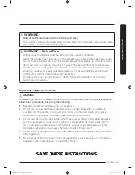 Предварительный просмотр 5 страницы Samsung DV22K6800 series User Manual