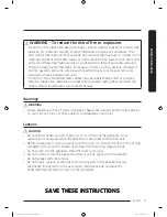 Предварительный просмотр 7 страницы Samsung DV22K6800 series User Manual