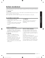 Предварительный просмотр 9 страницы Samsung DV22K6800 series User Manual