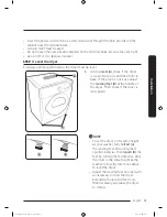 Предварительный просмотр 21 страницы Samsung DV22K6800 series User Manual